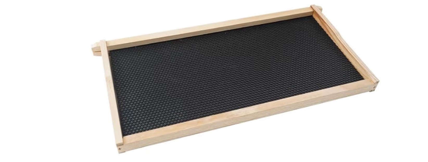 Langstroth Deep Beehive Frames – Pre-Assembled Wood Frames with Black Foundation (10 per package)